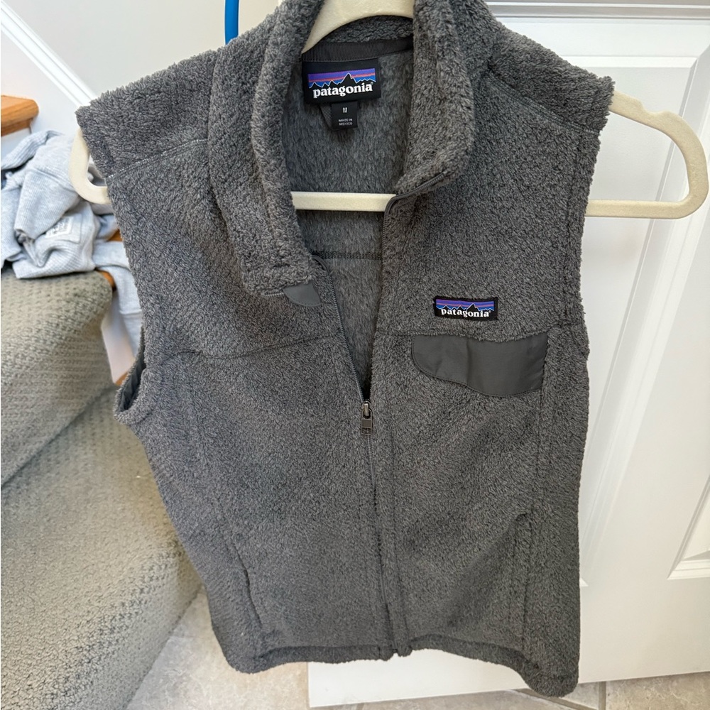 Patagonia Gray Fleece Vest